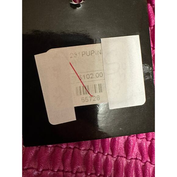 Luii Pink Purple Faux Leather Jacket Size Small NWT - Picture 8 of 8